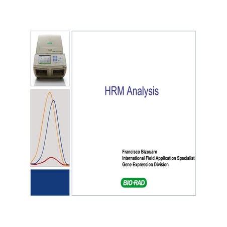 Introduction to High Resolution Melt Analysis