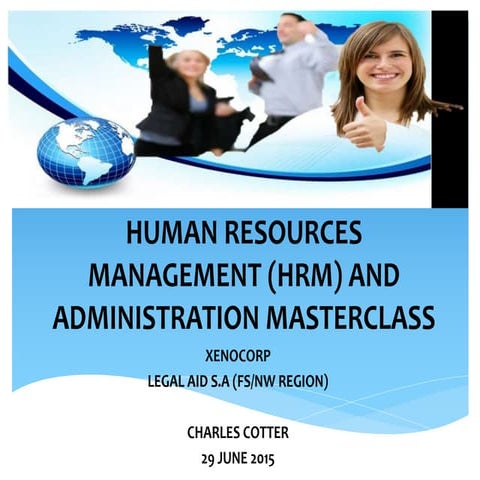 HRM and Administration Masterclass