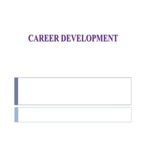 career development 