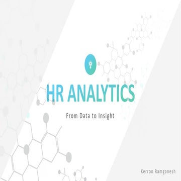 HR Analytics: From Data to Insight