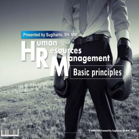 Hrm basic principles