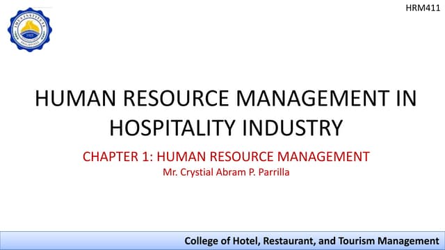Introduction to Human Resource Mana...