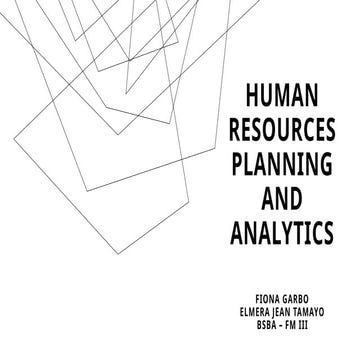 Human Resources Plannning and Analytics_Chapter 2 (BSBA-FM)