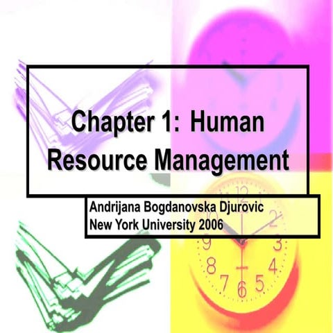 Human Resource Management -1