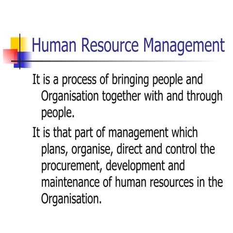 Hrm concept