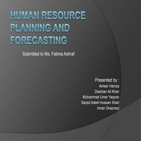 Hrm final presentation