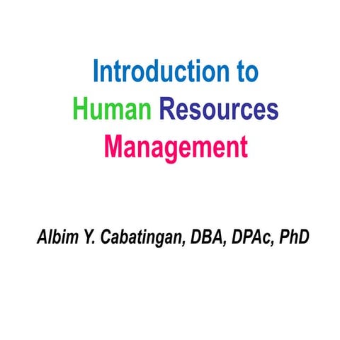 HRM Intro Topic 1 (1).ppt
