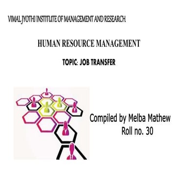 Hrm job transfer  revised
