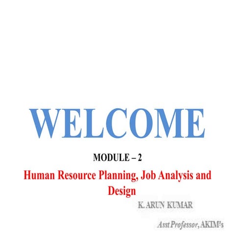 HRM module 2