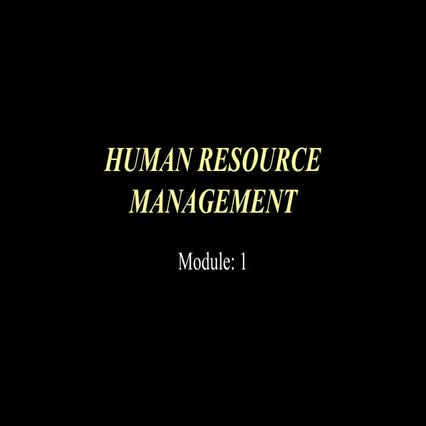 Introduction to Human Resource Management.ppt