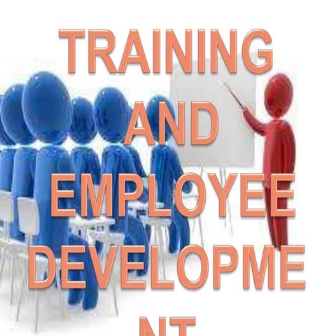 training and employee development
