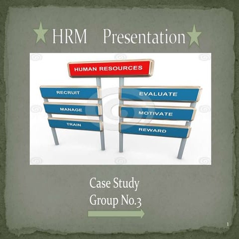 HRM Case Study