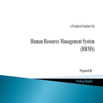 Human Resource Management System