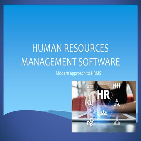 Human Resources Management Software