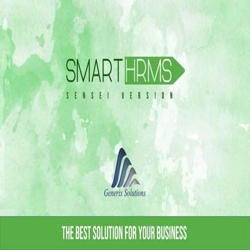 Smart HRMS