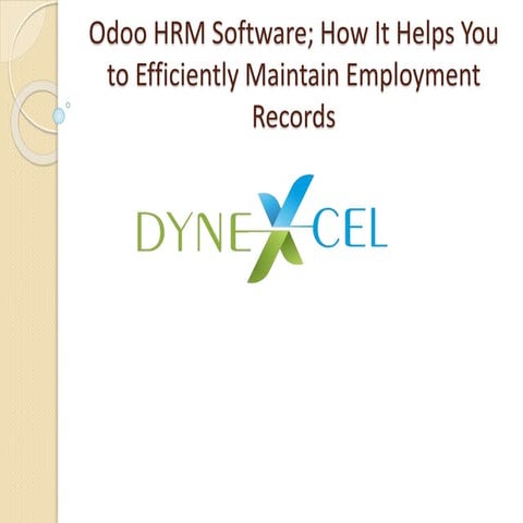  Odoo HRM Software: How It Helps You to Efficiently Maintain Employment Records