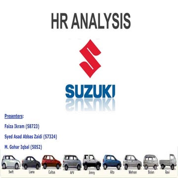 HRM suzuki