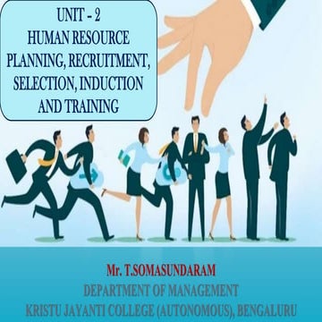 Human Resource Planning (HRP) and its process