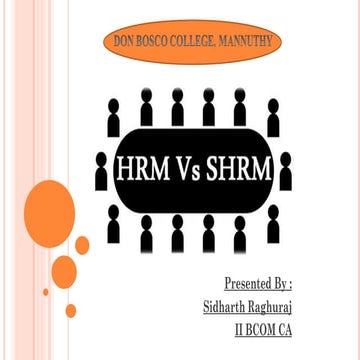 Hrm vs Shrm 