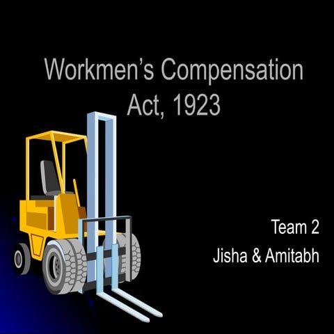 Hrm Workmens Act Team2