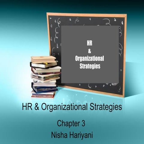 Hr & Organizational Strategies