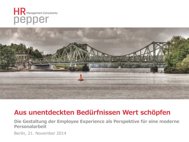 Aus unentdeckten Bedürfnissen Wert ...