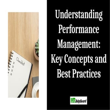 What is Performance Management in Human Resource Management | PPTX