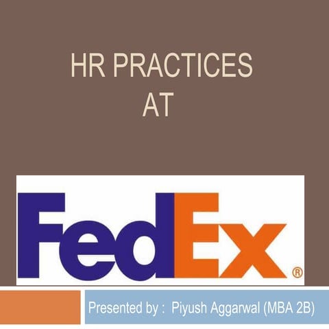 FedEx | PPTX