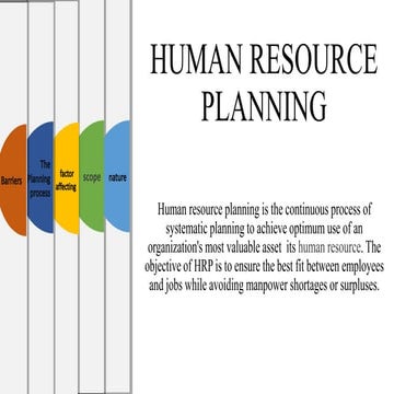 human resource planning