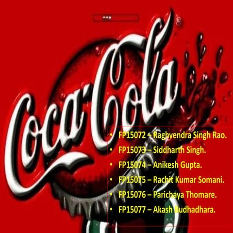 HR POLICY- COCA COLA