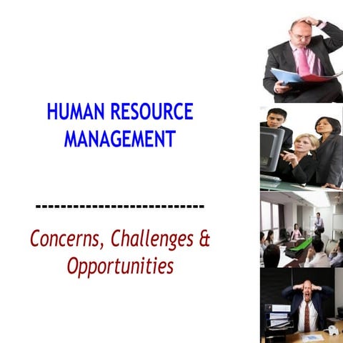 HR Present Scenario