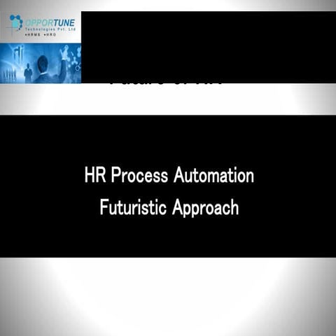 HR process automation flow