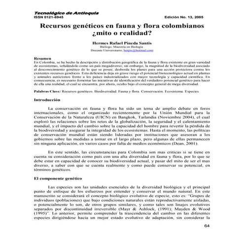 Recursos geneticos mito_realidad