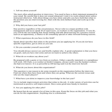 HR QUESTIONS, INTERVIEW QUESTIONS