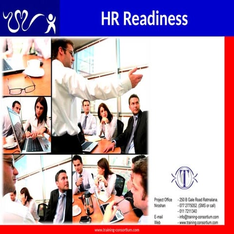 HR Readiness - exploring the role of HR in organizations