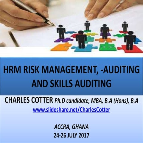 HR Risk Management_HRM Auditing_Skills Auditing