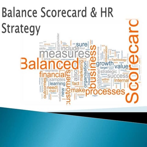 How Balance Scorecard Helps in HR Planning