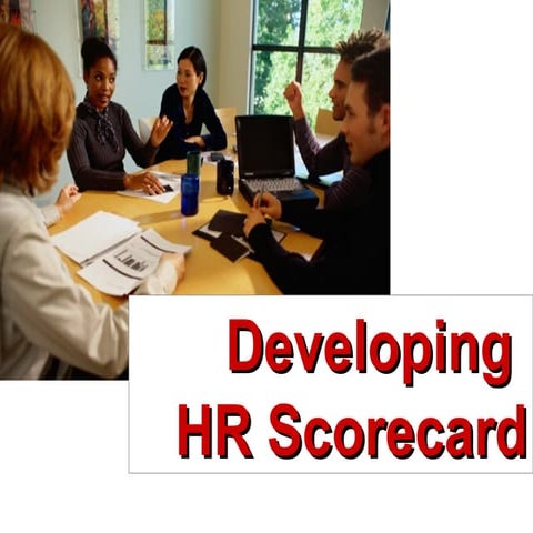 Sviluppare una Hr Scorecard