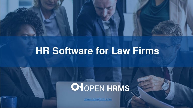 HR Software for Law Firms
