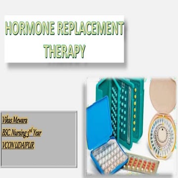 Hormone Replacement Therapy(HRT).pptx