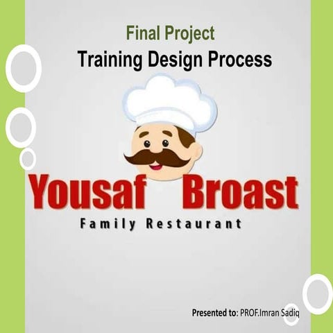 HR TRAINING & DEVELOPMENT FINAL PROJECT YOUSAF BROAST RESTAURANT.PPT.pptx