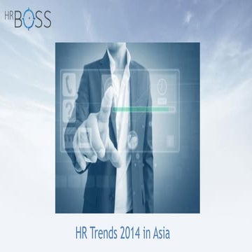 HR Trends 2014 in Asia
