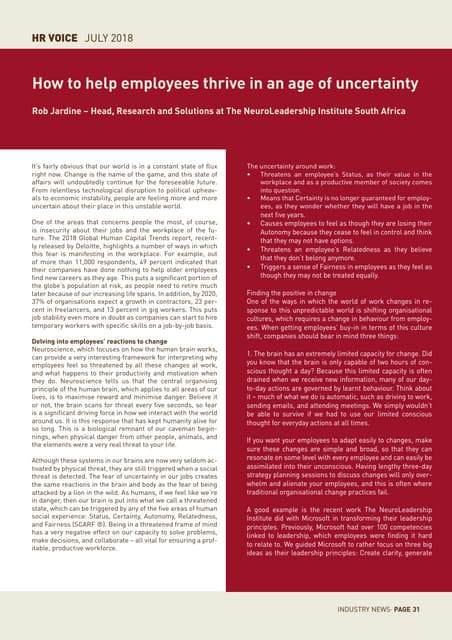 HR Voice - Rob Jardine - July 2018