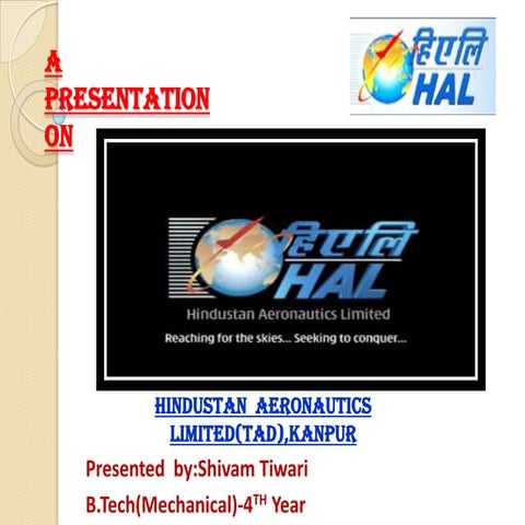 HAL TAD KANPUR (AVRO DEPARTMENT) | PPTX