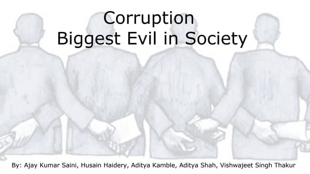 Corruption
