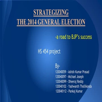 BJP Election Campain