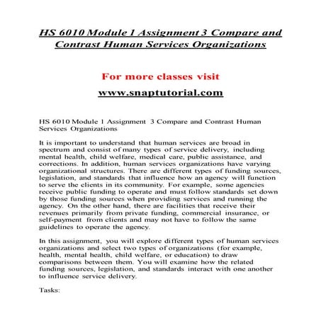 HS 6010  Education Organization - snaptutorial.com