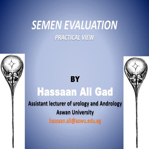 SEMEN EVALUATION
