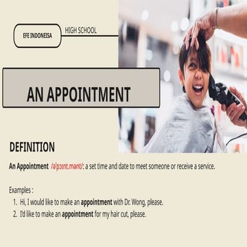 HS AN APPOINTMENT for kids, adult and etc.pptx