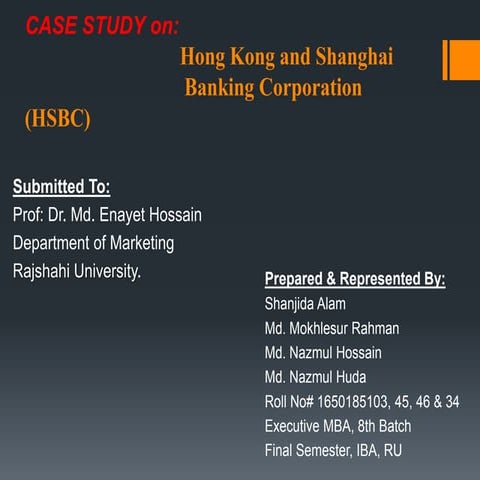 Hsbc case study